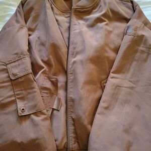 ALO Yoga Dark Pink/ Mauve Bomber Jacket